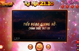 Chưa đầy 24 tiếng nữa, Tiếu Ngạo Giang Hồ Online chính thức trở lại