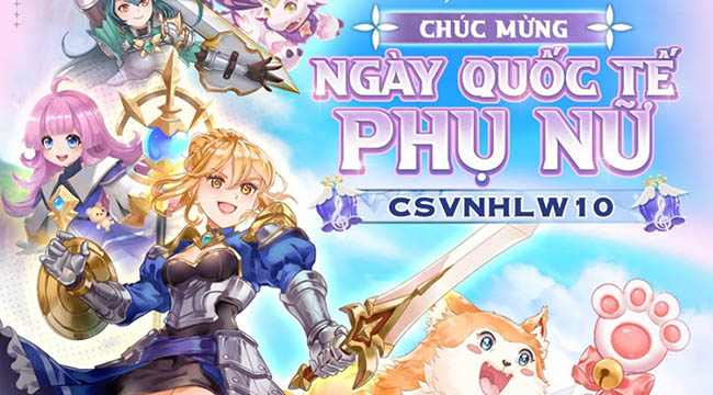 Trong Cloud Song VNG, cả nam lẫn nữ game thủ đều vui mừng chào đón 20/10