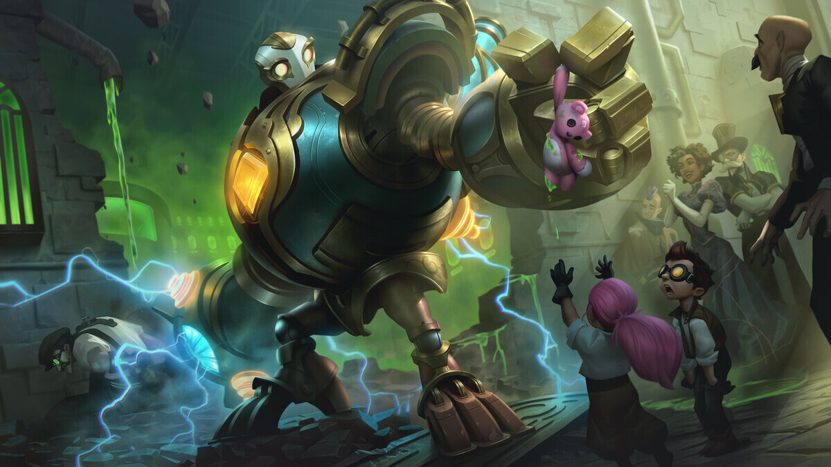 LMHT: Tìm hiểu lối chơi Blitzcrank đi rừng đang khuấy đảo rank Hàn