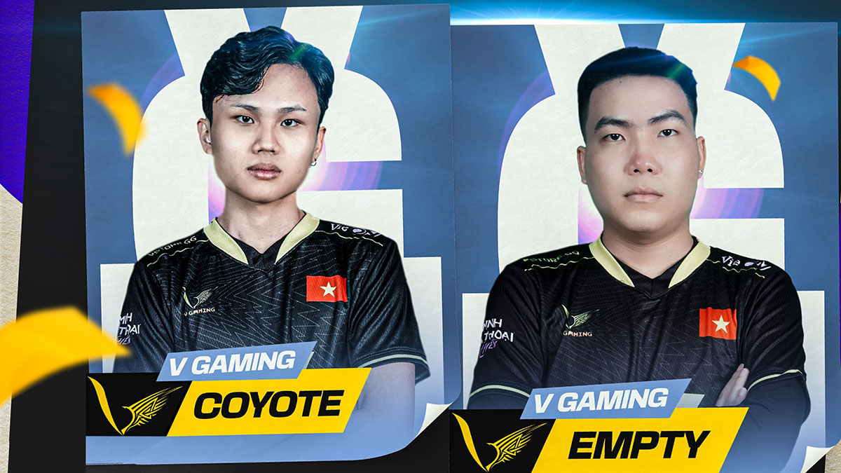 Tốc Chiến: Coyote và Empty gia nhập V Gaming sau khi rời Team Flash