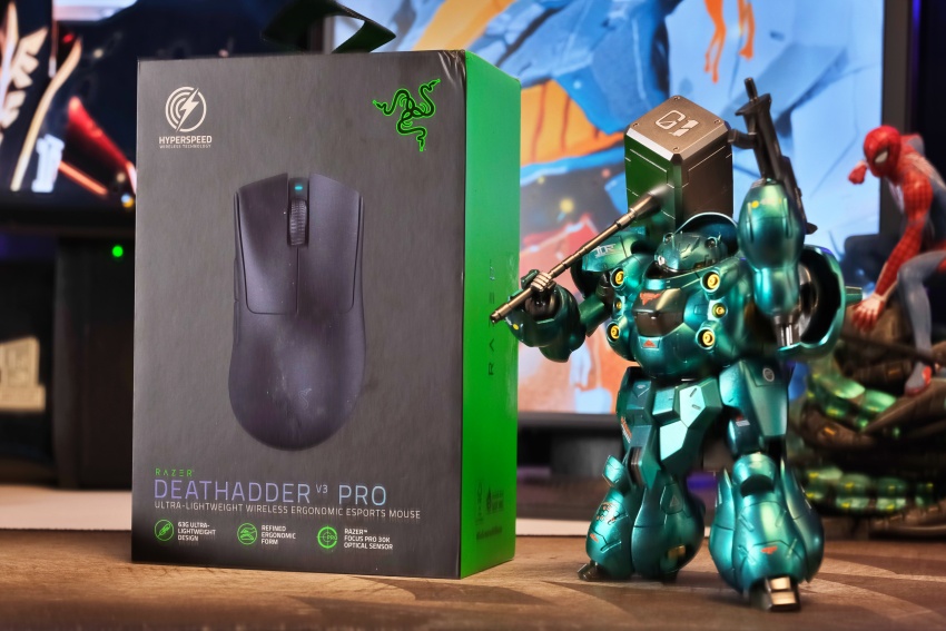 Đánh giá Razer DeathAdder V3 Pro, chuột chơi game không dây cực nhẹ dành cho game thủ thuận tay phải