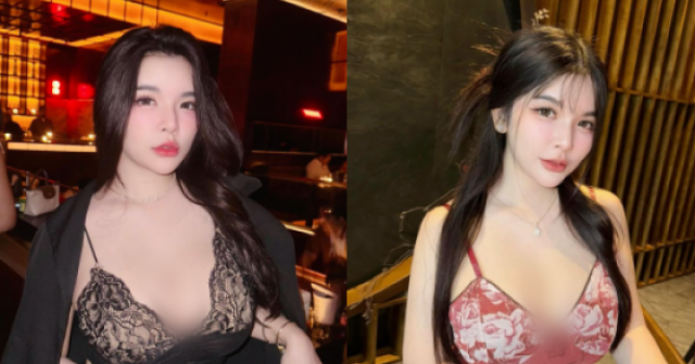 Hot girl sở hữu vòng 1 ngoại cỡ mặc như không gây chú ý