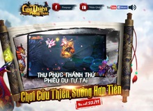 Tặng miễn phí Samsung Note 8 cho game thủ Cửu Thiên Phong Thần