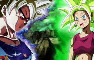 Dragon Ball Super tập 116: Goku loại Kefla khỏi sân đấu bằng Kamehameha, Jiren thôi ngồi thiền