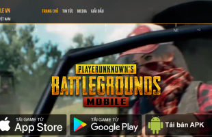 PUBG Mobile của VNG xuất hiện trang chủ, sẵn sàng cho ngày ra mắt