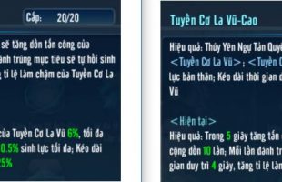 Võ Lâm Truyền Kỳ Mobile điều chỉnh môn phái, meta game sắp đảo chiều?