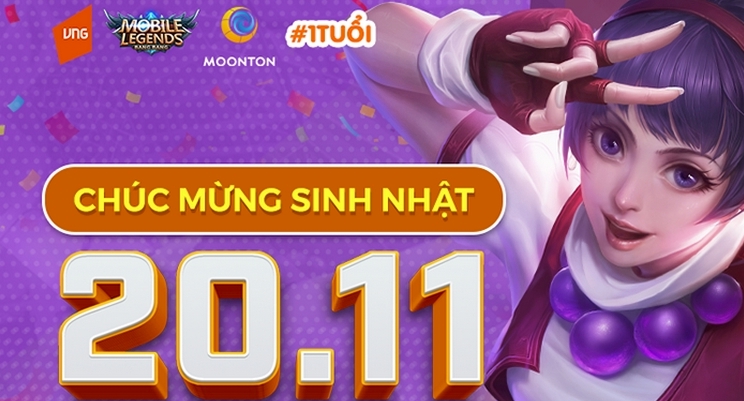 Rộn ràng lời chúc mừng sinh nhật của game thủ Mobile Legends: Bang Bang VNG