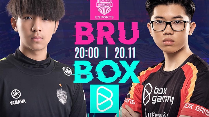 Trực tiếp BRU vs BOX, ngày 2 AIC Liên quân 2020