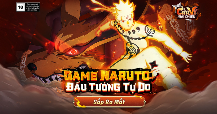 Cửu Vĩ Đại Chiến tựa game Naruto đấu tướng mới nhất sắp ra mắt trên Mobile