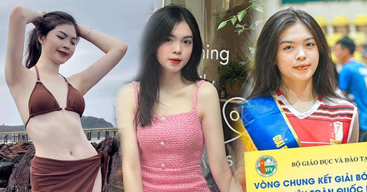 Nữ sinh Bách khoa trở thành Hoa khôi bóng chuyền, nhan sắc xinh đẹp nức tiếng