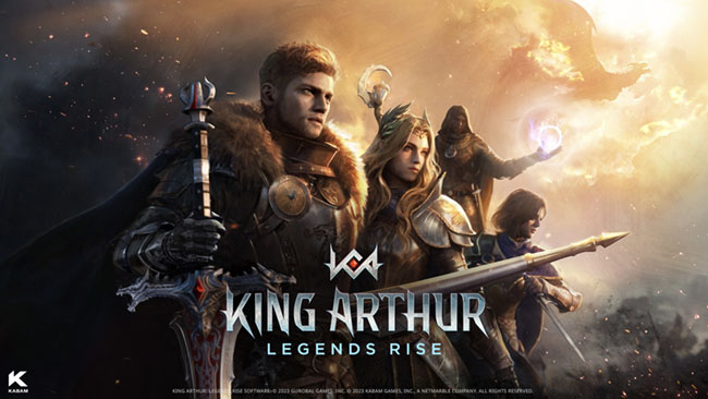 King Arthur: Legends Rise – thêm một game thu thập thẻ tướng với đồ họa khủng đăng ký trước