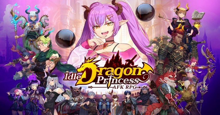 Idle Dragon Princess: Game nhập vai hài hước chính thức có trên Google Play Store