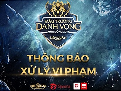 Không trung thực khi khai báo giấy tờ, GameTV bị BTC Đấu Trường Danh Vọng phạt nặng