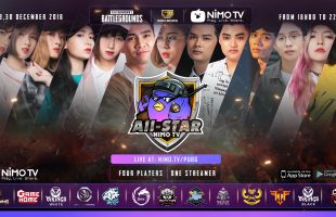 HOT Streamer và pro-player “sát cánh” với thể thức Squad 5 tại NimoTV PUBG All-Star