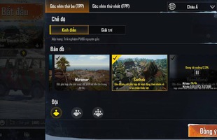 PUBG Mobile: Bắt đầu mở ghép trận bản đồ 