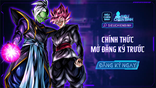 Siêu Chiến Binh – tựa game Dragon Ball chuẩn nguyên tác chính thức mở đăng ký trước