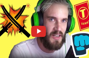 T-series lật kèo cực mạnh, sắp vượt mặt PewDiePie