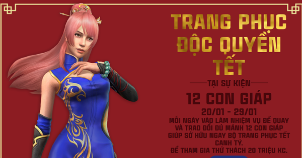 Free Fire: Hướng dẫn nhận trang phục Tết độc quyền và kim cương miễn phí từ sự kiện 