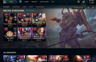 Cửa hàng LMHT sắp được 'lên đời', dấu hiệu đầu tiên cho việc Riot Games chỉnh sửa client?