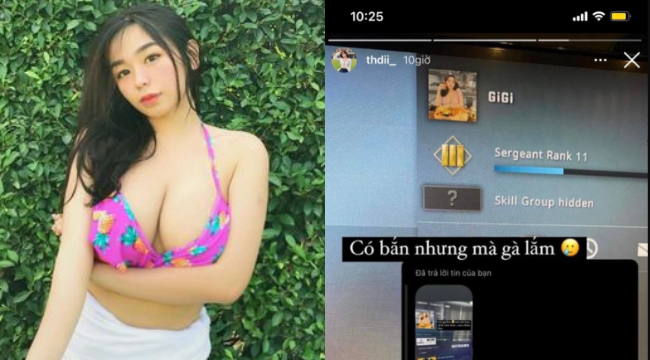 Hot girl tự nhận chơi game 'gà' vẫn thu hút sự chú ý, 99% nguyên nhân đến từ 'tâm hồn' hơn 1m