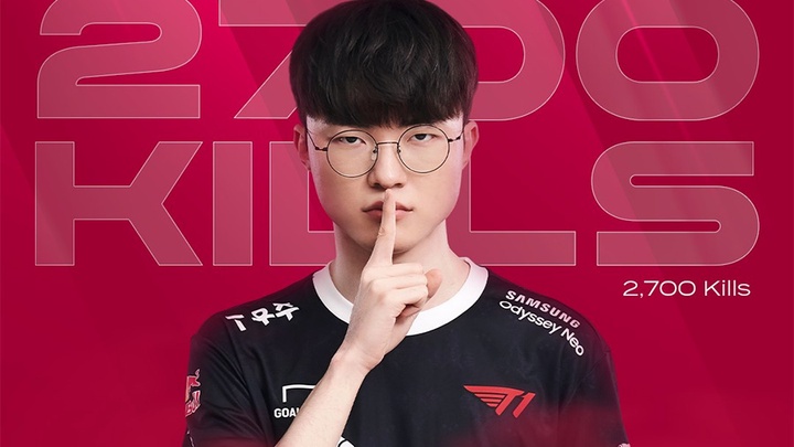 T1 ngược dòng trước KT, Faker tiếp tục chinh phục cột mốc mới tại LCK