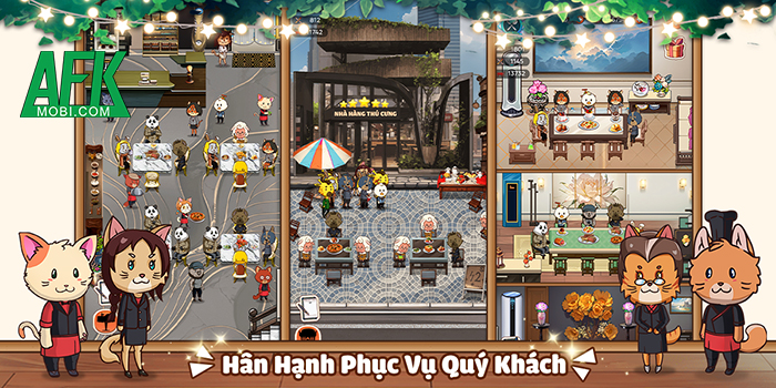 NPH GoodGame ra mắt game mới Cats Restaurant – Nhà Hàng Thú Cưng tại Việt Nam