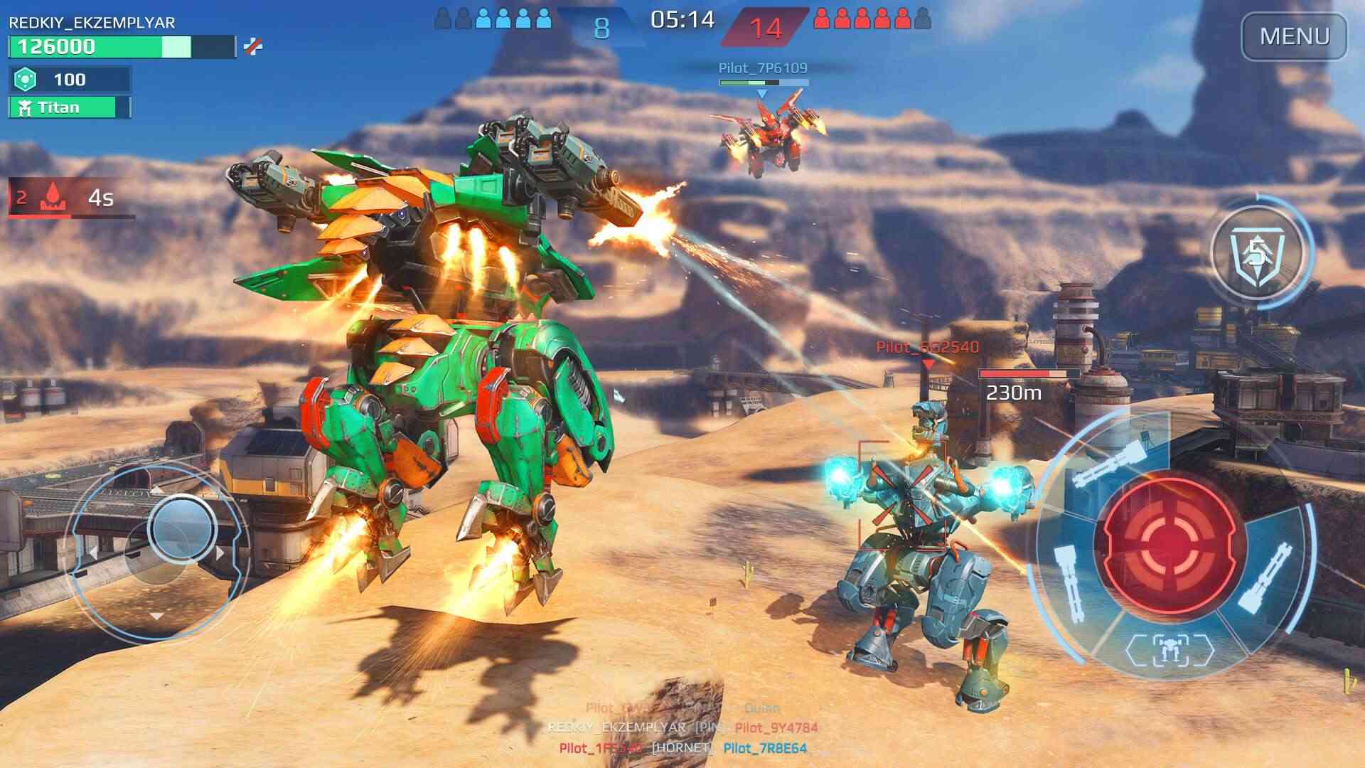 War Robots quay trở lại Trung Quốc