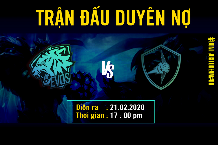 Trực tiếp VCS Mùa Xuân 2020 hôm nay 21/2: FTV vs EVOS