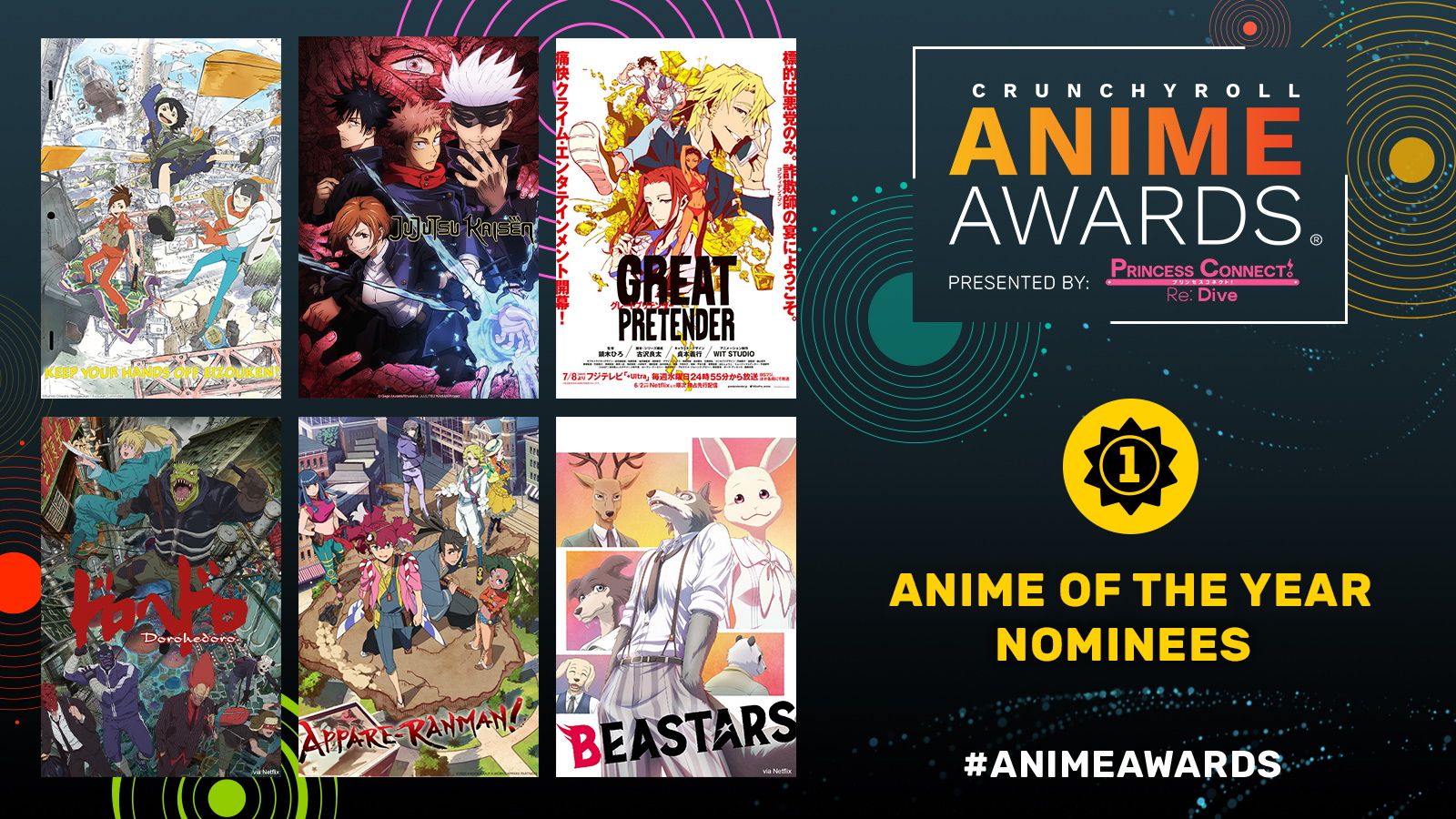 Kết quả bình chọn AnimeAwards của Crunchyroll năm 2021