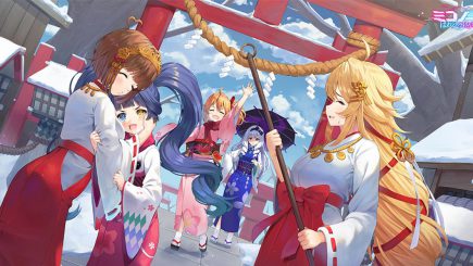 Miko Note : Game nhập vai   phong cách Anime với các vu nữ xinh đẹp