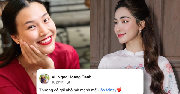 Hoàng Oanh gửi lời động viên đến Hòa Minzy hậu chia tay: 