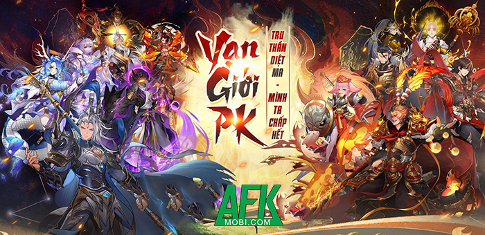 AFKMobi tặng nhiều gift code game Vạn Giới PK giá trị