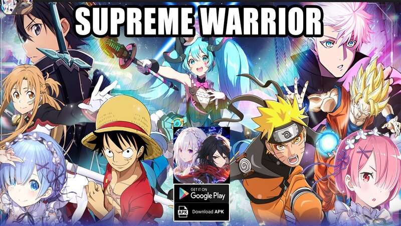 Supreme Warrior - Kết nối các nhân vật từ các bộ manga, anime đình đám để bảo vệ đa vũ trụ