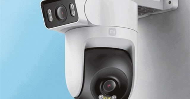 Xiaomi giới thiệu camera giám sát kép ngoài trời, giá chỉ 1,13 triệu đồng