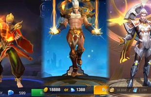 Dàn tướng trong Liên Quân Mobile, Mobile Legends và Heroes Arena cũng tương đồng thế này đây