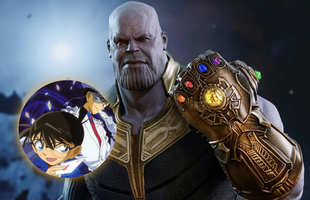 Nếu triệu hồi cặp đôi Conan và Kid, Thanos sẽ 