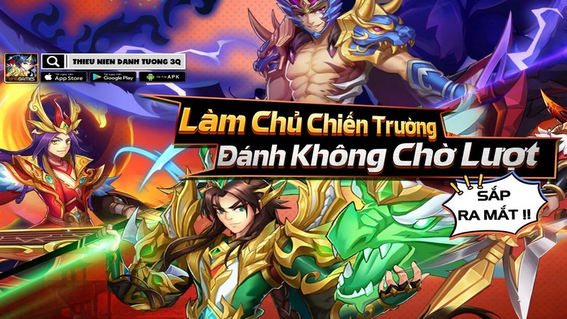 Thiếu Niên Danh Tướng 3Q: Tựa game Tam Quốc mới toanh gây bất ngờ với lối chơi đánh không chờ lượt