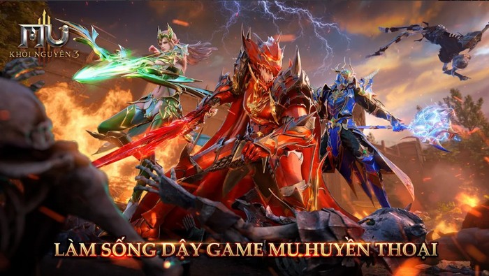 MU Khởi Nguyên 3 – Tựa game MMORPG huyền thoại 3D nay đã trở lại và đã mở đăng ký trước