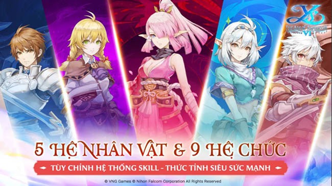 Chiêm ngưỡng các hệ chức trong Ys 6 Mobile – The Ark of Napishtim