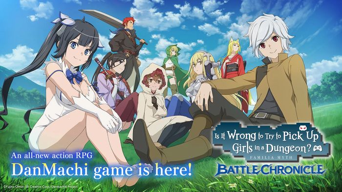 DanMachi Battle Chronicle Tựa game hành động anime sắp ra mắt toàn cầu