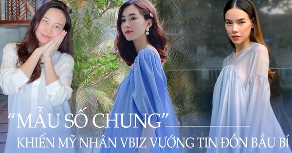 Loạt mỹ nhân Vbiz lọt vào tầm ngắm đang mang thai đều bị soi bởi một dấu hiệu chung khó chối cãi