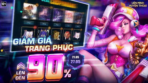 Tham gia “Deal Chớp Nhoáng” – Hốt skin tướng tủ, giảm giá đến 90% từ 21/05 đến 27/05