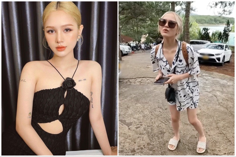 Xoài Non gây choáng với outfit đi du lịch Đà Lạt với chồng đại gia không khác gì “bụi đời”