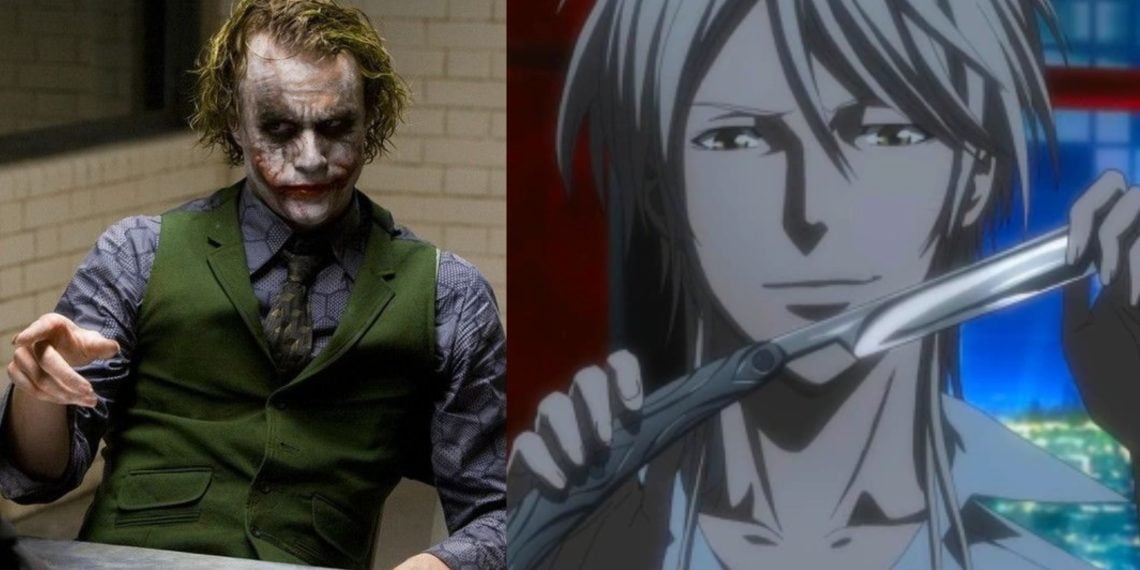 Phản diện Psycho-Pass lấy cảm hứng từ Joker của Heath Ledger