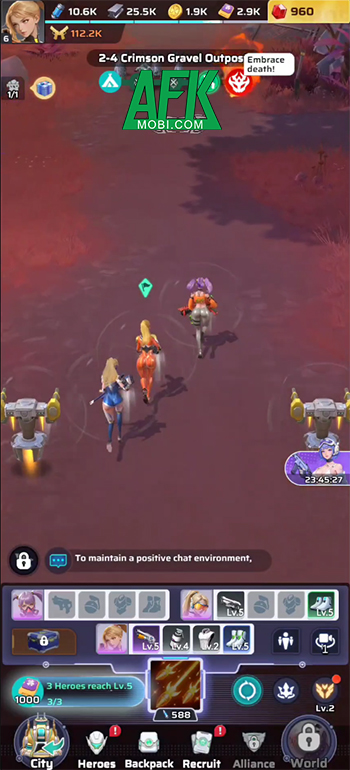 Valkyrie Raid game mô phỏng chiến thuật lấy chủ đề khoa học viễn tưởng tương lai