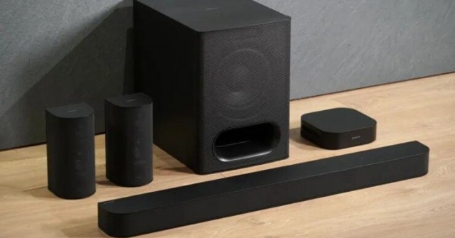 Sony công bố hệ thống loa mới dành cho rạp hát tại gia