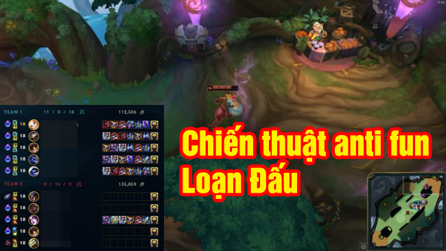 LMHT: Chế độ Loạn Đấu lộ ra vấn đề nghiêm trọng, không cần ra khỏi Nhà chính vẫn thắng?