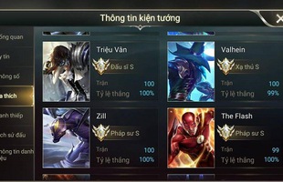 5ting - Clan cày tỷ lệ thắng toàn 99 - 100% trong Liên Quân Mobile