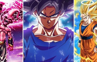 Điểm lại 8 biến hình mạnh mẽ và hiệu quả nhất của các nhân vật Dragon Ball