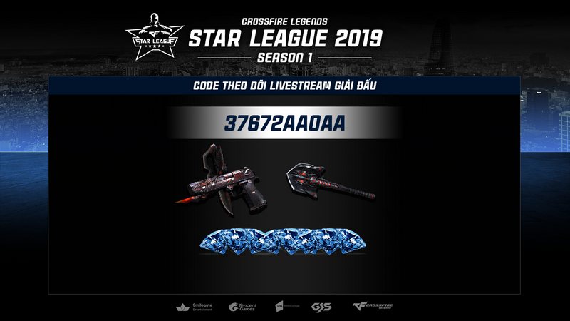 Đồng hành cùng giải đấu Star League, CrossFire Legends tung chuỗi sự kiện hấp dẫn